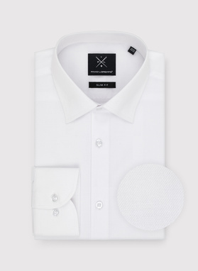 Biała koszula bawełniana