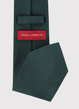 Jedwabny zielony krawat