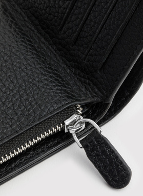 Zestaw męski skórzany portfel plus wizytownik