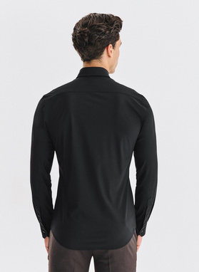 Czarna koszula męska