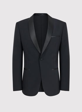 Czarny smoking męski