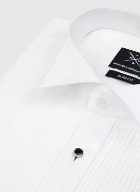 Ślubny smoking męski w kolorze czarnym