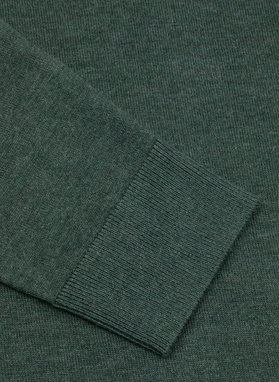 Zielony sweter męski o-neck