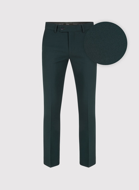 Zielony garnitur męski