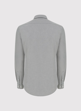 Szara koszula męska