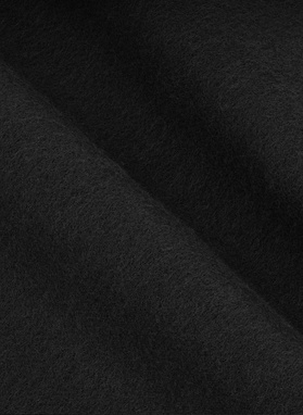 Wełniany czarny szalik