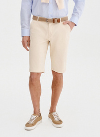 Beżowe szorty męskie