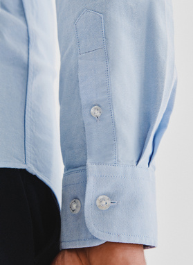 Niebieska koszula męska