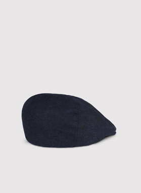 Granatowy kaszkiet męski