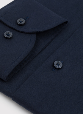 Granatowa koszula męska