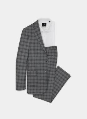 Spodnie męskie garniturowe P21SF-6G-060-S