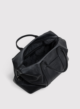 Duża skórzana torba męska