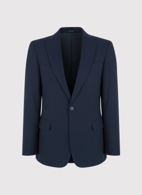 Ślubny granatowy garnitur męski