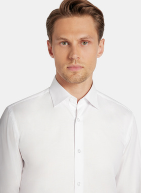 Biała koszula bawełniana