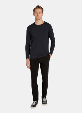 Longsleeve męski w kolorze granatowym