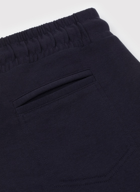 Granatowe spodnie dresowe