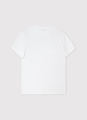 Biało-czarna piżama męska z bawełną