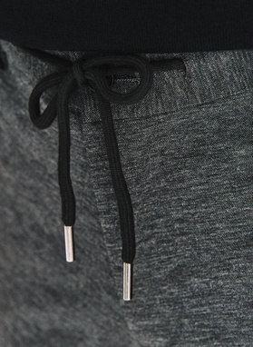 Szare casualowe spodnie męskie