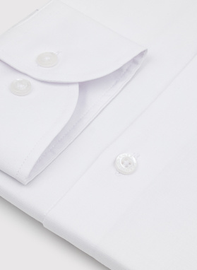 Biała koszula męska