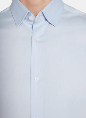 Niebieska koszula męska