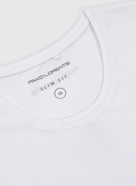 Longsleeve męski w kolorze białym