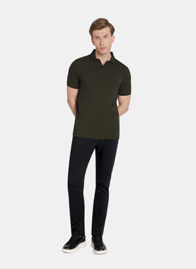 T-shirt polo zielony