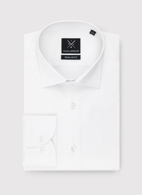 Biała koszula męska