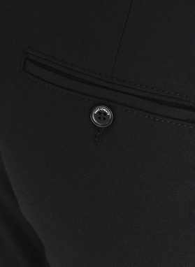 Czarne spodnie męskie