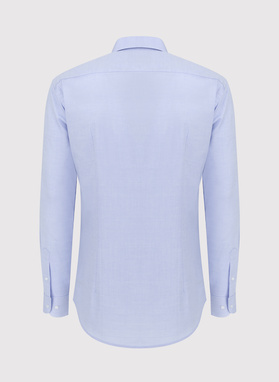 Niebieska koszula męska
