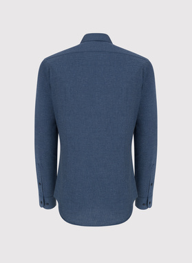 Bawełniana koszula w drobną pepitkę