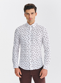Koszula męska we wzór