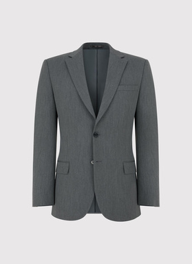 Szara marynarka garniturowa