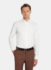 Biała koszula bawełniana