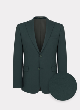 Zielony garnitur męski