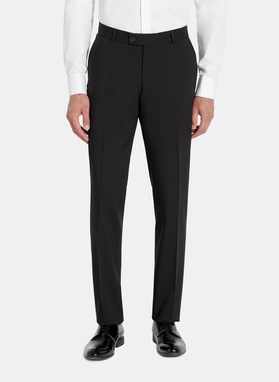 Czarny smoking męski z szalowym kołnierzem