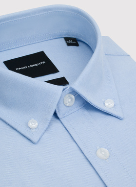 Niebieska koszula męska