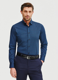 Koszula męska mikrowzór