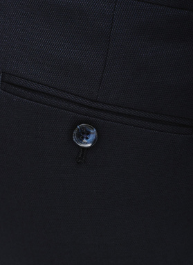 Spodnie garniturowe w kolorze granatowym