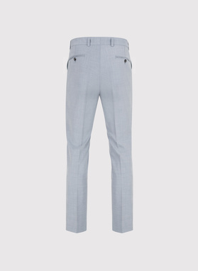 Szary garnitur męski