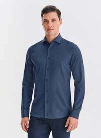 Bawełniana koszula w drobną pepitkę