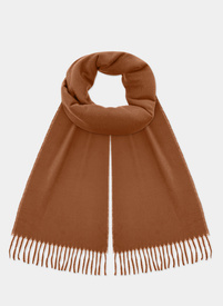 Kamelowy szalik męski