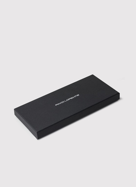 Zestaw męski skórzany portfel plus wizytownik