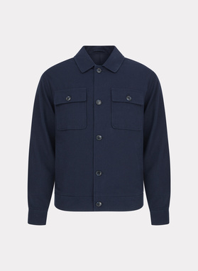 Bawełniana wiosenna kurtka z lnem