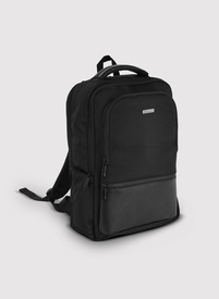 Czarny plecak męski na laptopa