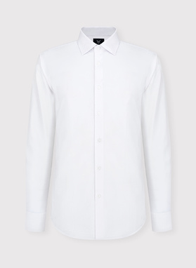 Biała koszula męska