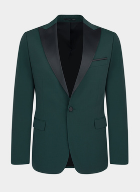 Zielony smoking męski