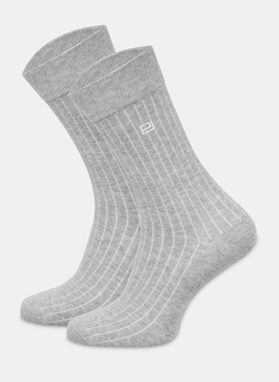 Zestaw skarpet męskich w prążek