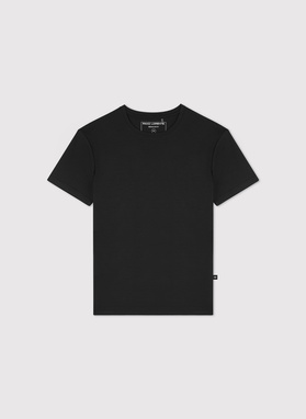 Czarny t-shirt męski