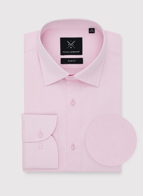 Różowa koszula męska