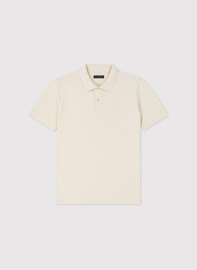 Polo męskie w kolorze ecru